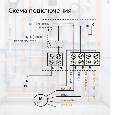 Конденсаторный блок VODOS  BOX DYM-S04 2,2 кВт (75mF)