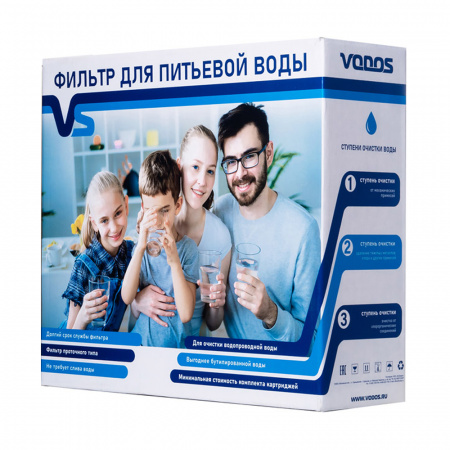 VODOS TRIO PR303 Установка для подготовки питьевой воды 3-х ступени.